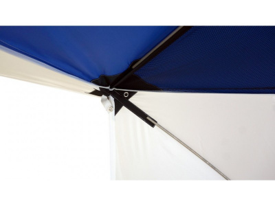 Всесезонная палатка Призма Шелтерс Big Twin (1-сл) 430*215 (бело-синий)
