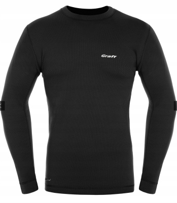 Термобелье Graff Duo Skin 300 футболка + кальсоны (черный) размер S