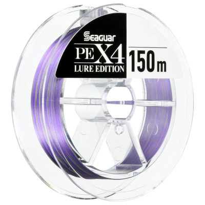 Шнур Seaguar X4 Lure Edition 150м #0.25 (4.9Lb/0,083мм)