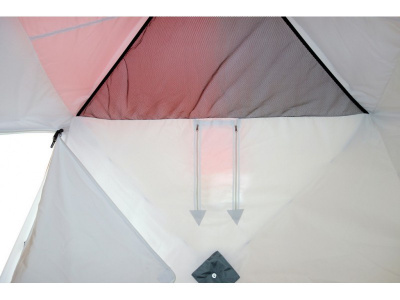 Зимняя палатка Призма BRAND NEW (2-сл) 200*185 (бело-орананжевый)