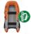 Надувная лодка Boatsman BT360А (графитово-оранжевый) Надувная лодка Boatsman BT360А (графитово-оранжевый)