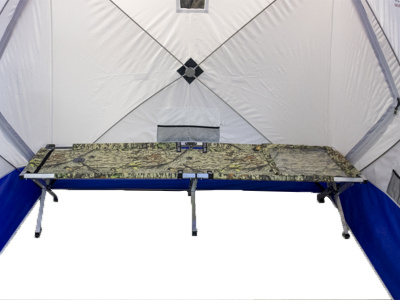 Раскладушка Пингвин складная в чехле 185/75cm + пятаки