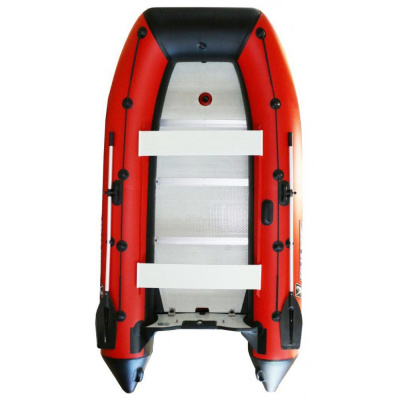 Лодка Polar Bird 385М New Merlin Стеклокомпозит (черно-красный)