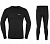 Термобелье Graff Duo Skin 300 футболка + кальсоны (черный) размер S