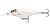 Воблер Rapala Shad Rap Elite 75 GDGGH