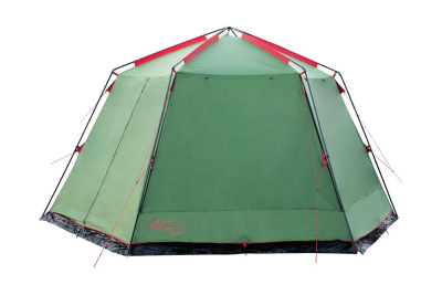 Палатка-Шатер TRAMP LITE Mosquito Sand 4.3х3.7х2.25 м (V2) + Съемный пол из терпаулинга