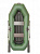 Лодка гребная Лоцман С-260 ВНД (зеленый)