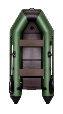 Лодка ПВХ АКВА 2800 СКК (красно-черный)