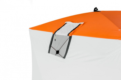 Палатка для зимней рыбалки Кедр Куб-2 (1.9*1.9/1.8м) Трёхслойная (Утеплённая)