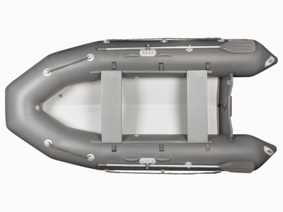 Надувная ПВХ лодка X-River Rocky 375 (оранжевый, серая фурнитура) + дублирование тканью ПВХ дна и баллонов