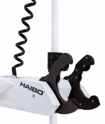 Лодочный электромотор Haibo iPenguin P001 (P70+) 12V/54 New 2025 встроенный компас + площадка