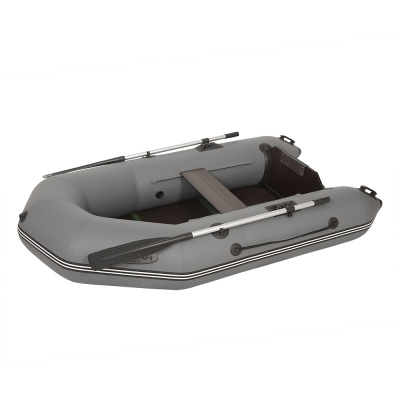 Лодка моторная Лоцман М-240 ЖС (серый)