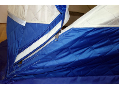 Зимняя палатка Призма Премиум Термолайт 215*215 Композит (3-сл) (бело-оранжевый)