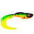 Силиконовая приманка Abu Garcia Beast Curl Tail Fire Tiger 21cm 94gr 2шт