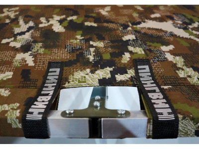 Раскладушка Пингвин складная в чехле 195/75cm + пятаки