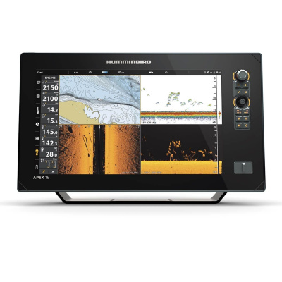 Эхолот Картплоттер Humminbird APEX 16 CHIRP MEGA SI+
