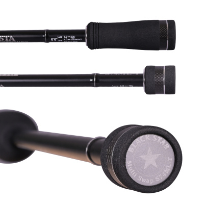 Спиннинг Xesta Black Star Avenge Shot S78M-S 2.34m 1-20gr