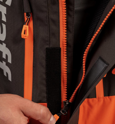 Костюм рыболовный Graff (поплавок -15°С) (215ОВ-11 черно-оранжевый) размер XXL (176-182)