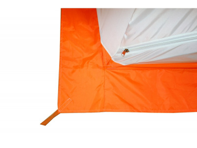 Зимняя палатка Призма (1-сл) Композит 185*185 (бело-оранжевый)