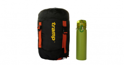 Спальный мешок кокон Tramp Fjord T-Loft Regular (правый) 225*80*55 см (-20°C)