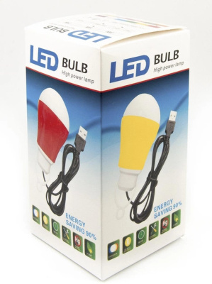 USB LED лампочка светодиодная 5W